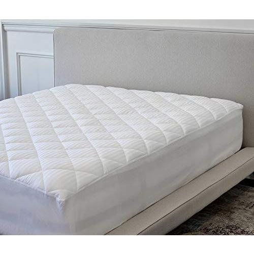 【並行輸入品】聖Regisホテルマットレスパッド キング ホワイト STR 114 K St. Regis Hotels Mattress Pa_1