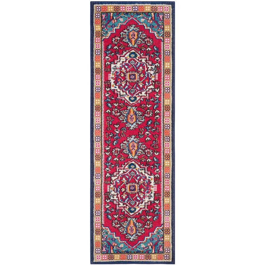 【並行輸入品】Safavieh Monaco Collection MNC207C Modern Oriental Medallion Red_3