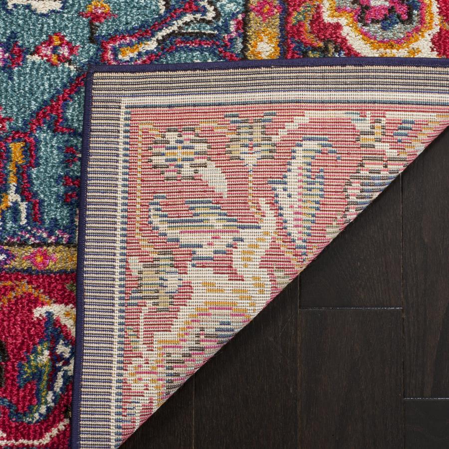 【並行輸入品】Safavieh Monaco Collection MNC207C Modern Oriental Medallion Red_9