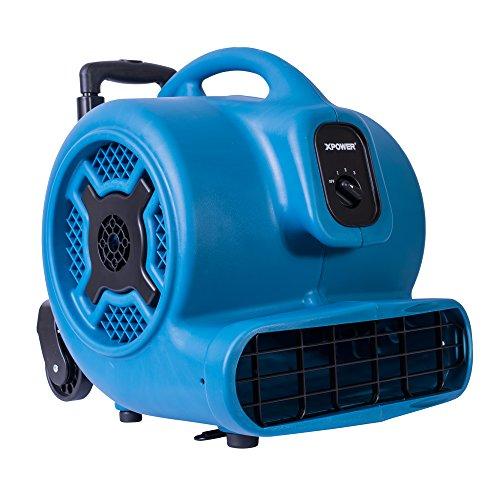 【並行輸入品】XPOWER P 800H Air Mover， Carpet Dryer， Floor Fan， Blower with Tel_1