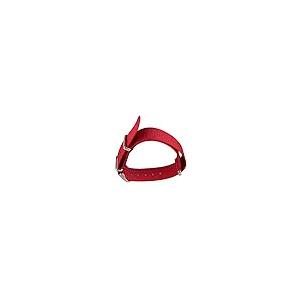 【並行輸入品】18 mmレッドナイロンファブリックバンドWatch Woven耐久性腕時計バンド 18mm Red Nylon Fabric Wの画像