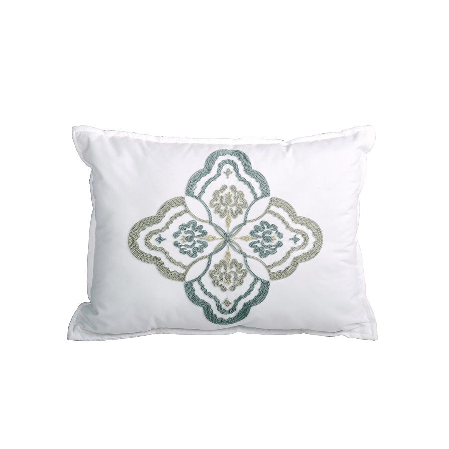 【並行輸入品】Serenta Tivoli Ikat Design 5点 ティールアクアプリント プレウォッシュ加工 キルト ベッドカバー 夏用_9