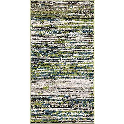 【並行輸入品】Safavieh Porcello Collection PRL6944L Cream and Green Area Rug (3_4