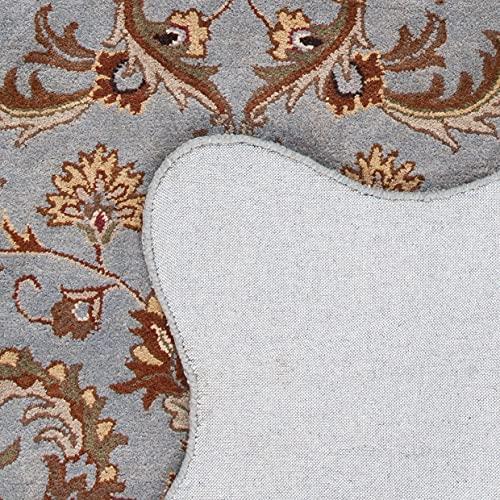 【並行輸入品】 SAFAVIEH Heritage Collection Accent Rug 2' x 3'， Blue & Beige，_4