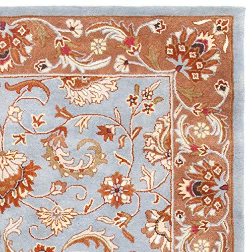 【並行輸入品】 SAFAVIEH Heritage Collection Accent Rug 2' x 3'， Blue & Beige，_7