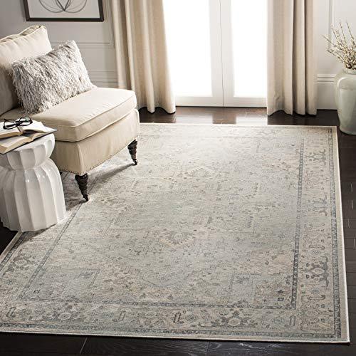 【並行輸入品】 SAFAVIEH Vintage Collection Area Rug 5'3 x 7'6， Light Blue，
