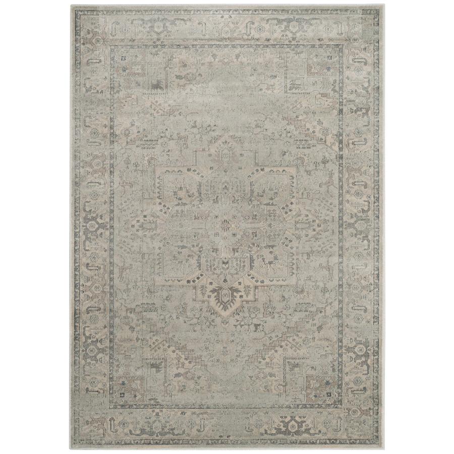 【並行輸入品】 SAFAVIEH Vintage Collection Area Rug 5'3 x 7'6， Light Blue，