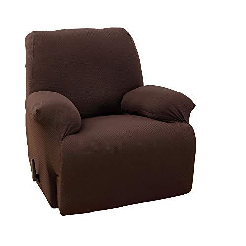 【並行輸入品】(Chocolate) Stretch Recliner Slipcover By MarCielo， 1 Piece Cou
