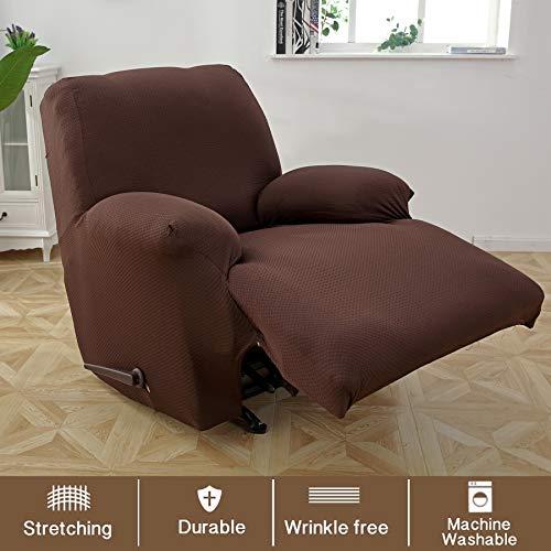 【並行輸入品】(Chocolate) Stretch Recliner Slipcover By MarCielo， 1 Piece Cou