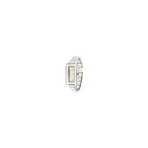 【並行輸入品】 NewCharms Cream Color Long Rectangular Italian Charm Watch 9mm Sの画像