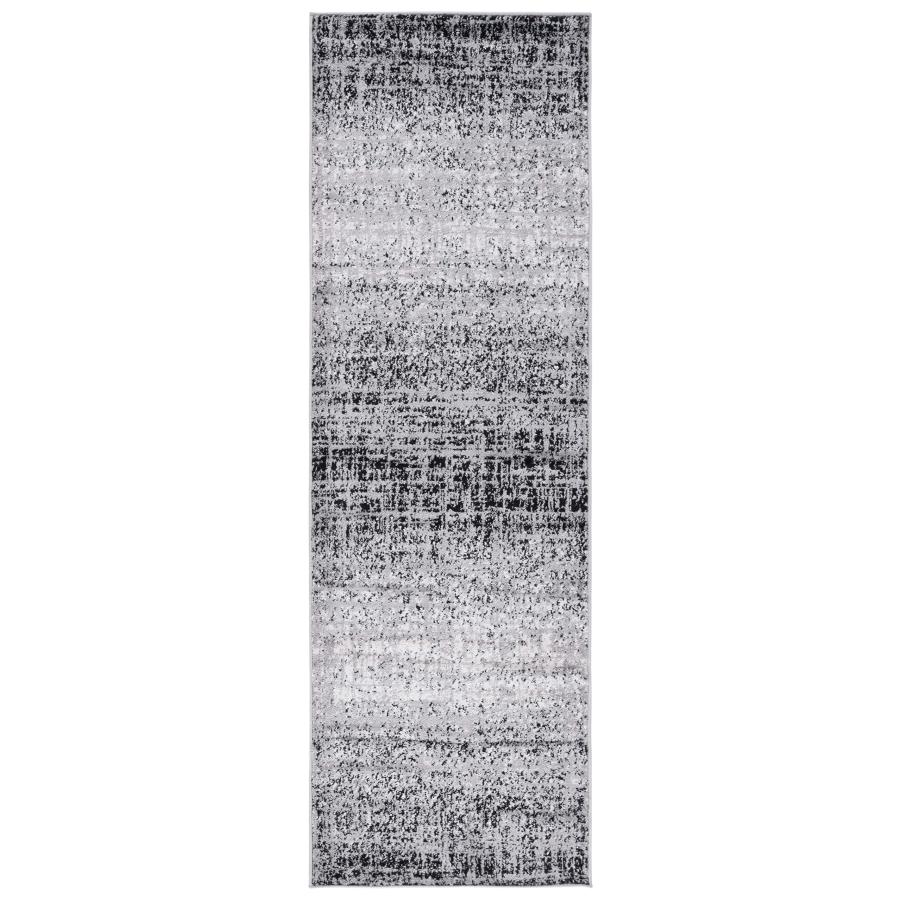 【並行輸入品】 SAFAVIEH Adirondack Collection Runner Rug 2'6" x 10'， Silver &