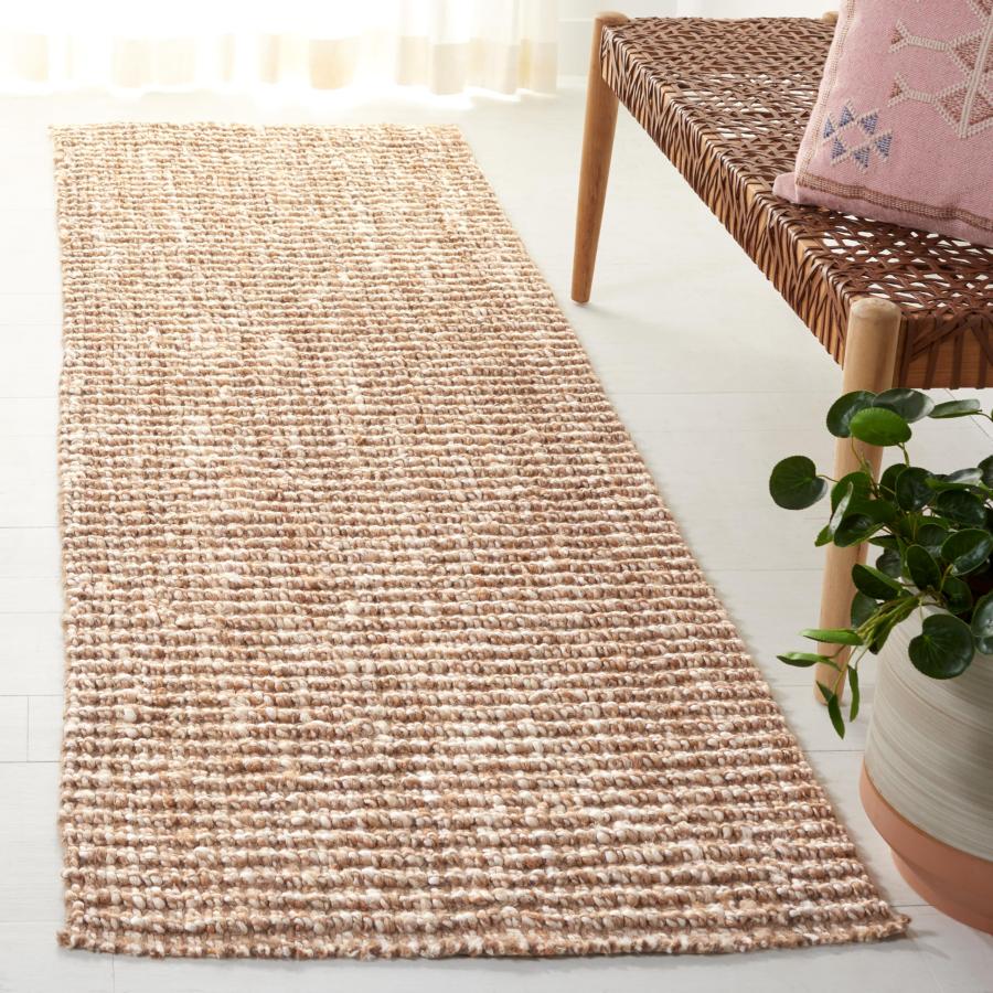 【並行輸入品】 SAFAVIEH Natural Fiber Collection Runner Rug 2'6" x 10'， Natur_3