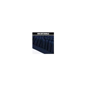 【並行輸入品】 H.VERSAILTEX Navy Blue Bath Mats for Bathroom， Bath Mat 20x32 in_5