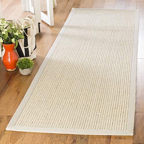 【並行輸入品】 SAFAVIEH Natural Fiber Collection Runner Rug 2'6" x 8'， Light_1