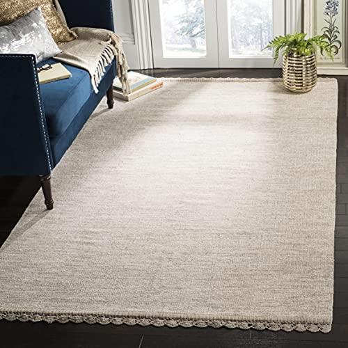 【並行輸入品】 SAFAVIEH Montauk Collection Area Rug 5' x 8'， Beige， Handmade_1