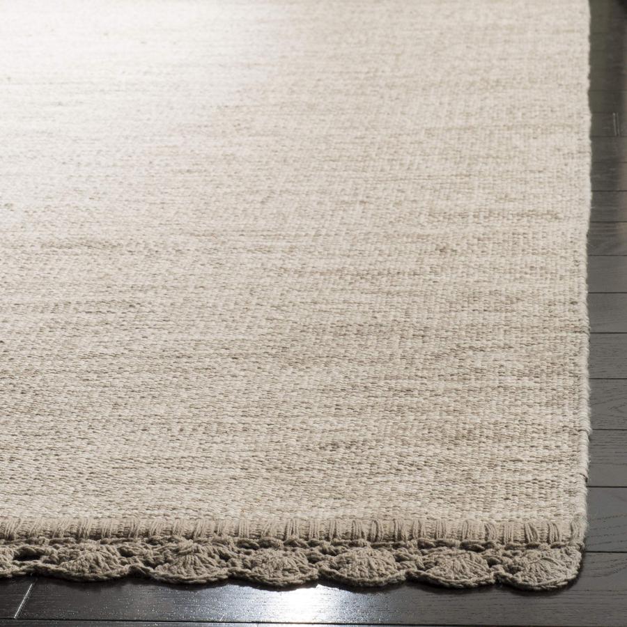 【並行輸入品】 SAFAVIEH Montauk Collection Area Rug 5' x 8'， Beige， Handmade_6