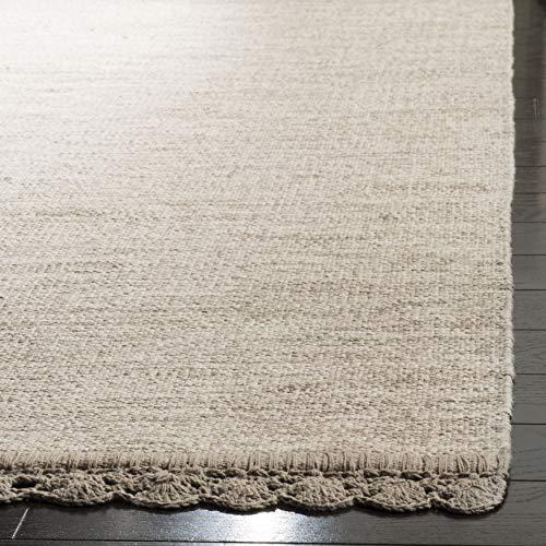 【並行輸入品】 SAFAVIEH Montauk Collection Area Rug 5' x 8'， Beige， Handmade_7