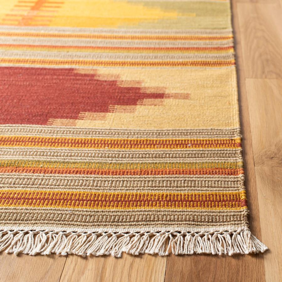 【並行輸入品】Safavieh Kilim Collection NVK177A Hand woven Flatweave Wool Runne_6