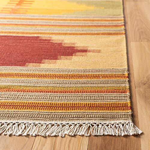 【並行輸入品】Safavieh Kilim Collection NVK177A Hand woven Flatweave Wool Runne_7