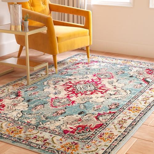 【並行輸入品】Safavieh Monaco Collection MNC243F Vintage Oriental Forest Green_7