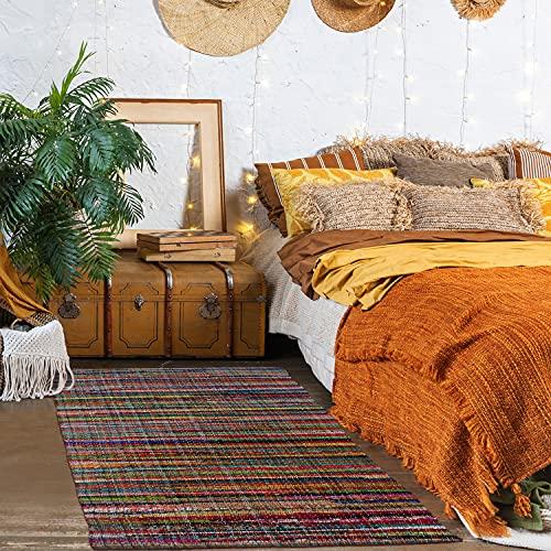 【並行輸入品】 Chardin home Eco Friendly 100% Recycled Cotton Colorful chindi_7