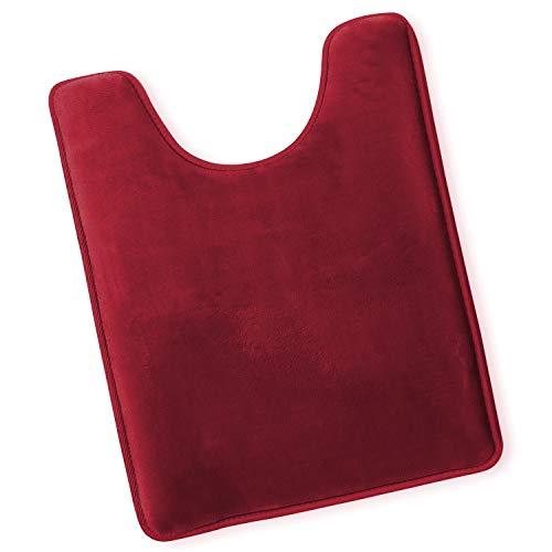 【並行輸入品】(クララ・クラーク) Clara Clarkノンスリップメモリーフォーム バスタブ・シャワー用バスラグ ブラック Contour_1