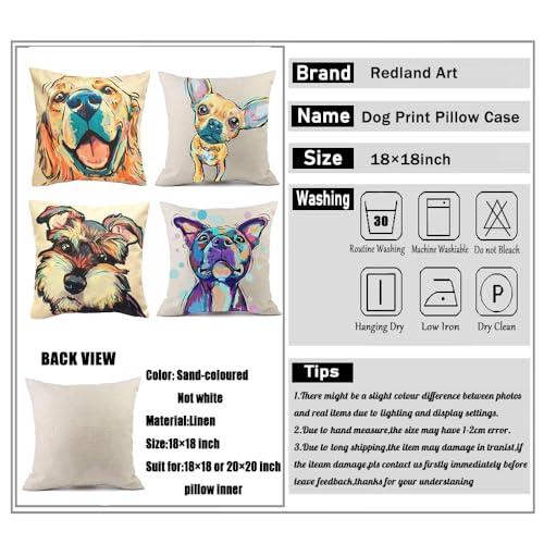 【並行輸入品】(Cd go m1) Redland Art Cute Pet Schnauzer Dog Pattern Cotton Li