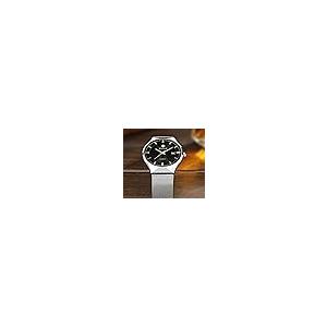 【並行輸入品】メンズ新しいTop Luxury Watch Ultra Thinステンレススチールメッシュバンドクォーツ腕時計ファッションカジュ_5
