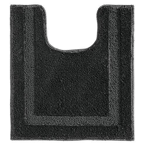 【並行輸入品】InterDesign トイレファブリック Black 58.5 x 53.3 cm 17272EJ InterDesign Mi_1