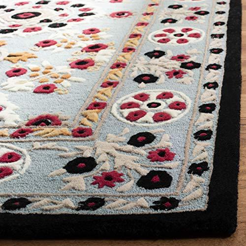 【並行輸入品】 SAFAVIEH Bellagio Collection 2' x 3' Light Blue / Black BLG628B_4