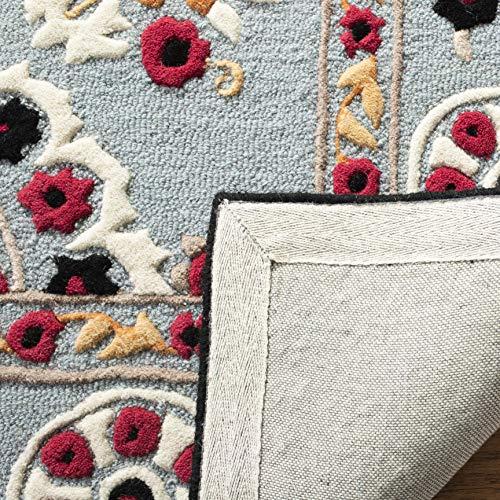 【並行輸入品】 SAFAVIEH Bellagio Collection 2' x 3' Light Blue / Black BLG628B_7