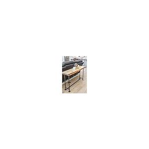 【並行輸入品】 Southern Rustic LOGWERKS Industrial Pipe Sofa Table Live Edge_2