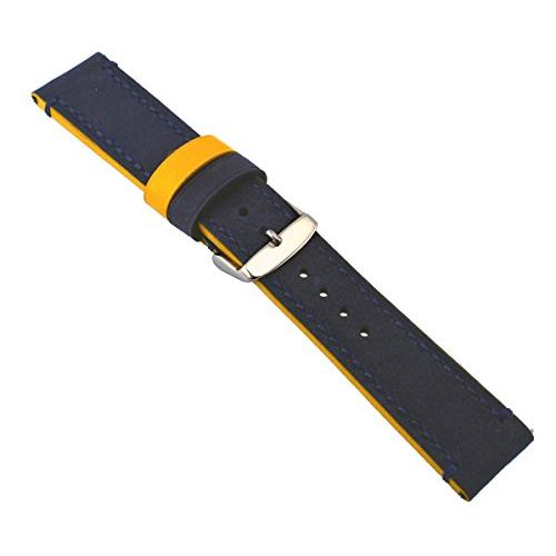 【並行輸入品】 REV Genuine Crazy Horse Dual Color Leather Strap Watch Replacemeの画像