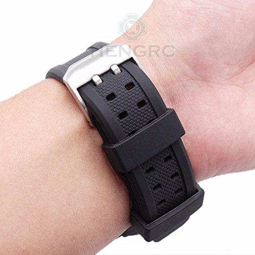 【並行輸入品】 Compatible Replacement Luminox 22mm Watch Rubber Band Strap withの画像