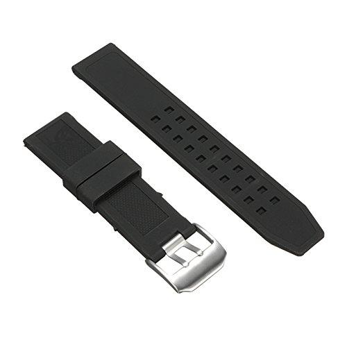 【並行輸入品】 Compatible Replacement Luminox 22mm Watch Rubber Band Strap withの画像