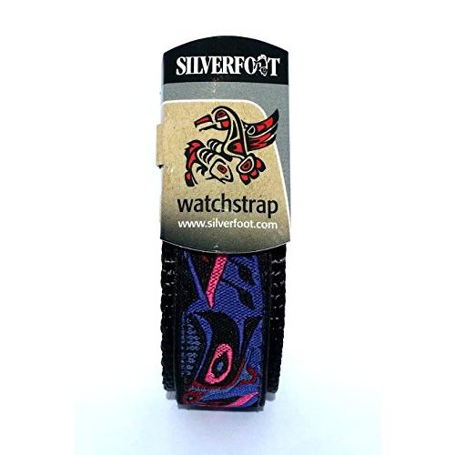 【並行輸入品】Silverfoot レギュラーナイロン腕時計バンド スポーツスタイル 巻き付けストラップ 16〜20mmの腕時計に対応 16mmの画像