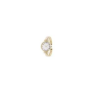 【並行輸入品】Rosemarie Collections レディース マザーオブパール メタルカフウォッチ (ゴールド)， S， カジュアル、カ_1