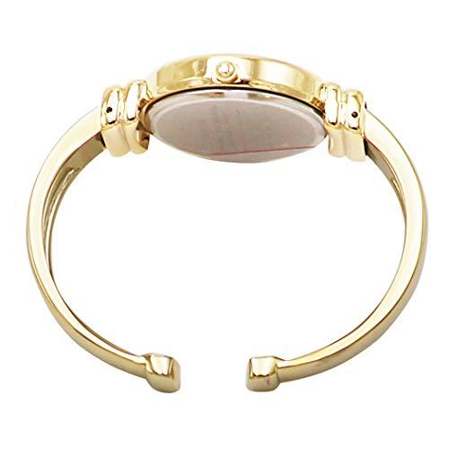 【並行輸入品】Rosemarie Collections レディース マザーオブパール メタルカフウォッチ (ゴールド)， S， カジュアル、カ_6