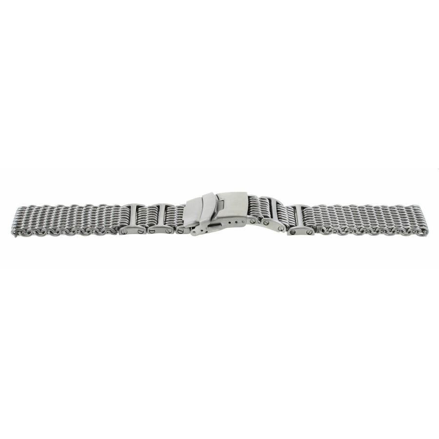 【並行輸入品】22 mm Sharkメッシュステンレススチール時計バンドストラップBand for BREITLING Thick Heavyの画像