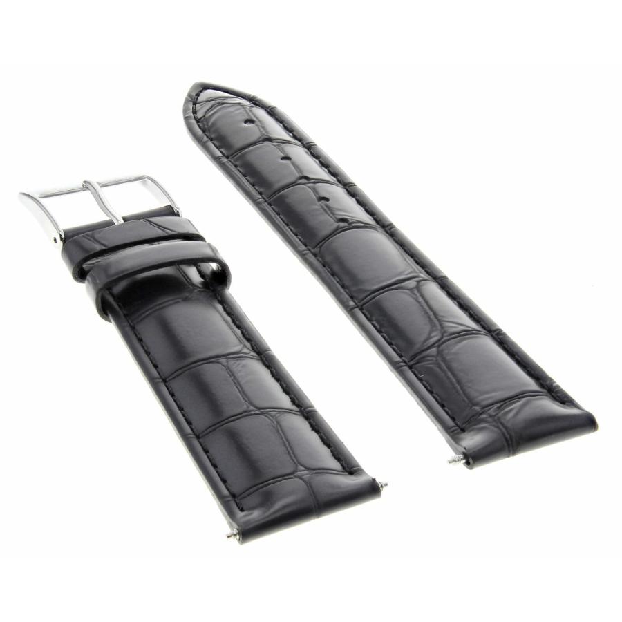 【並行輸入品】 Ewatchparts 22mm Leather Watch Band Strap Compatible With Bulovaの画像
