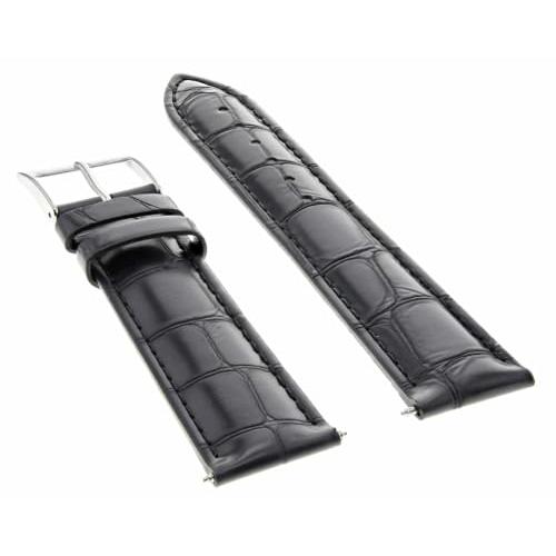 【並行輸入品】 Ewatchparts 22mm Leather Watch Band Strap Compatible With Bulovaの画像