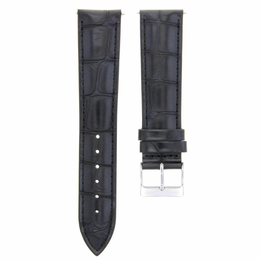 【並行輸入品】 Ewatchparts 22mm Leather Watch Band Strap Compatible With Bulovaの画像