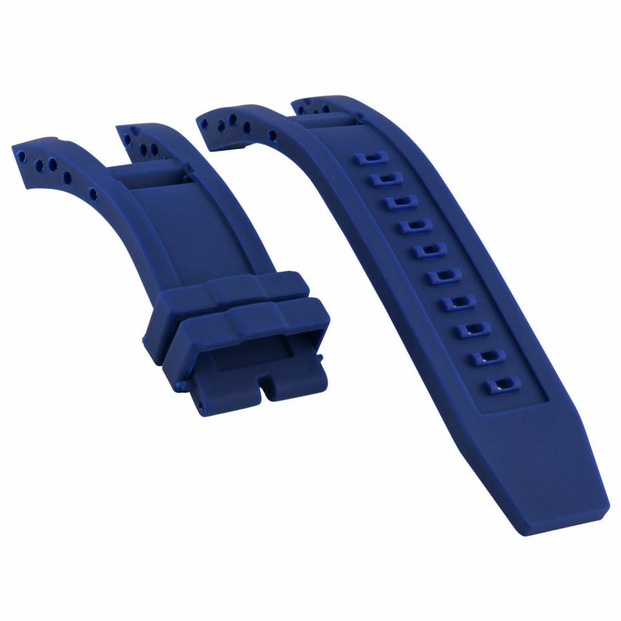 【並行輸入品】ゴム製腕時計バンドストラップ Invicta SUBAQUA NOMA IV 4 6564 6584 6585 6587用 ブルーの画像