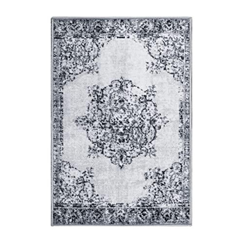【並行輸入品】 SUPERIOR Indoor Non Slip Area Rug， Foam Backed Rugs for Living R_4
