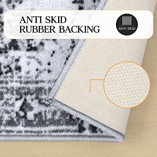 【並行輸入品】 SUPERIOR Indoor Non Slip Area Rug， Foam Backed Rugs for Living R_7