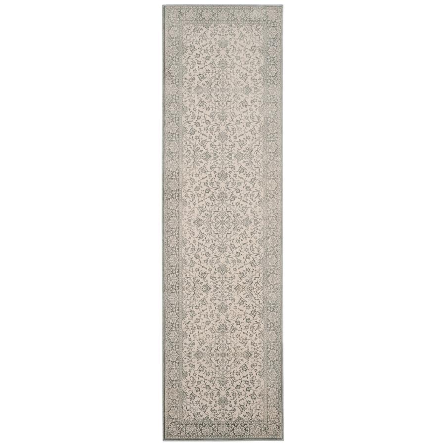 【並行輸入品】 SAFAVIEH Noble Collection Runner Rug 2'2" x 6'， Light Blue & I_3