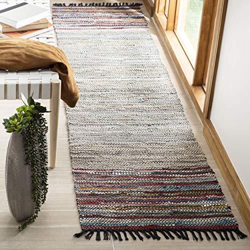【並行輸入品】 SAFAVIEH Vintage Leather Collection Accent Rug 2' x 3'， Beige_1