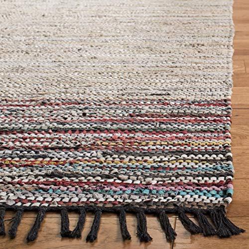 【並行輸入品】 SAFAVIEH Vintage Leather Collection Accent Rug 2' x 3'， Beige_4