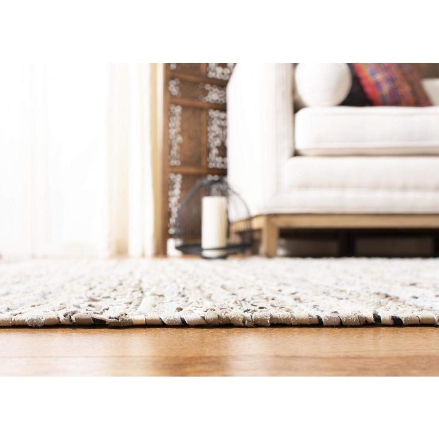 【並行輸入品】 SAFAVIEH Vintage Leather Collection Accent Rug 2' x 3'， Beige_9