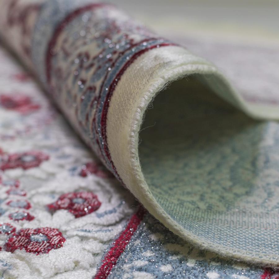 【並行輸入品】 Modefa Turkish Islamic Velvet Prayer Rug Prayer Mat Carpet for_3